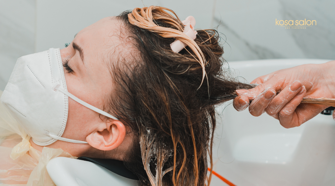 using Shampoo on Balayage hair