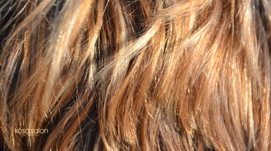 Textured hair presented as a side-by-side